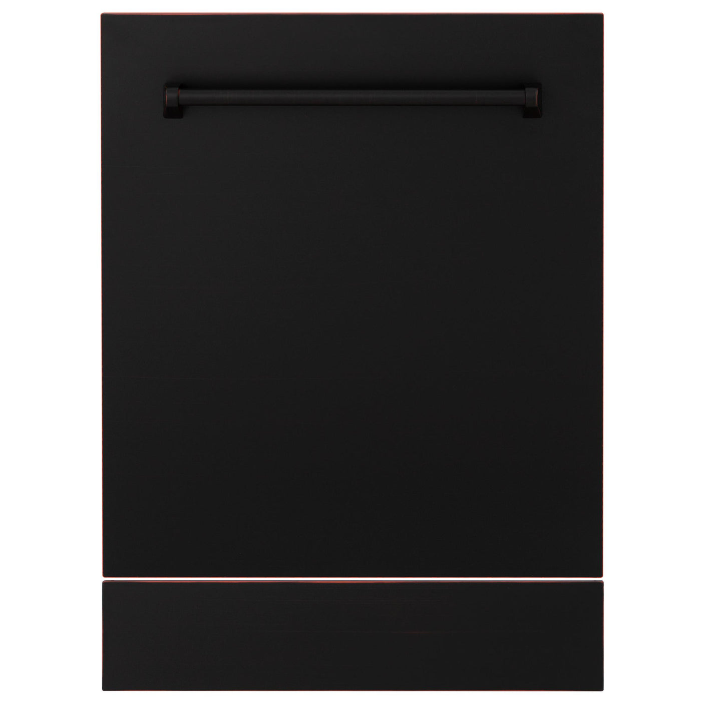 ZLINE 24" Tallac Series 3rd Rack Dishwasher with Traditional Handle, 51dBa (DWV-24) [Color: Black Stainless Steel]