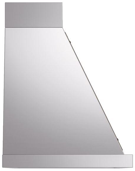 Nostalgie 40 Inch Stainless Steel Wall Mount Convertible Range Hood