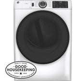 GE® Long Vent 7.8 cu. ft. Capacity Smart Electric Dryer with Sanitize Cycle