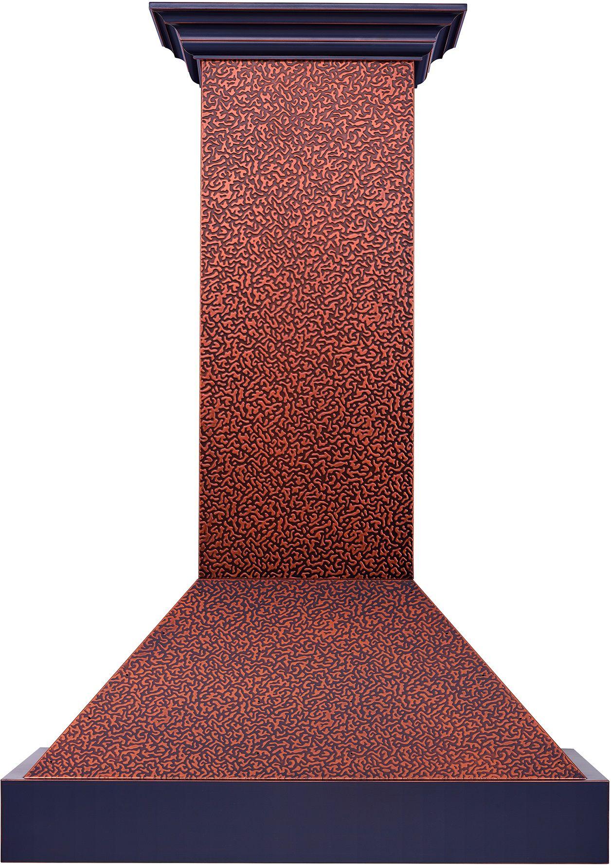 ZLINE 36" Designer Series Embossed Copper Finish Wall Range Hood (655-EBXXX-36)