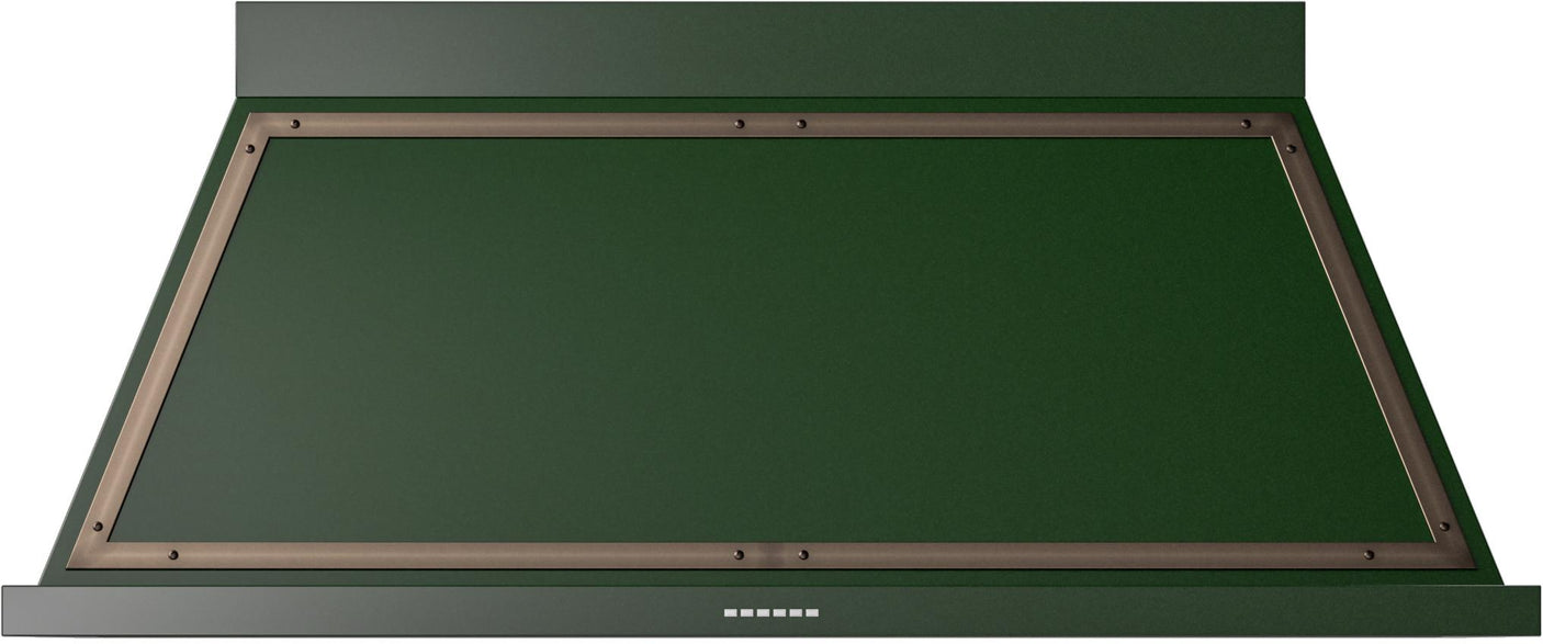 ILVE UANB60EGB Nostalgie 60" Hood in Emerald Green with Bronze trim