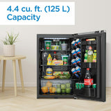 Danby 4.4 cu. ft. Retro Compact Fridge in Midnight Black