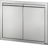 30 x 24 inch Double Door, Stainless Steel