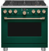 Café™ 36" Smart Dual-Fuel Commercial-Style Range with 6 Burners (Natural Gas)