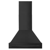 ZLINE Black Stainless Steel Range Hood with Black Stainless Steel Handle and Size Options(BS655-BS)