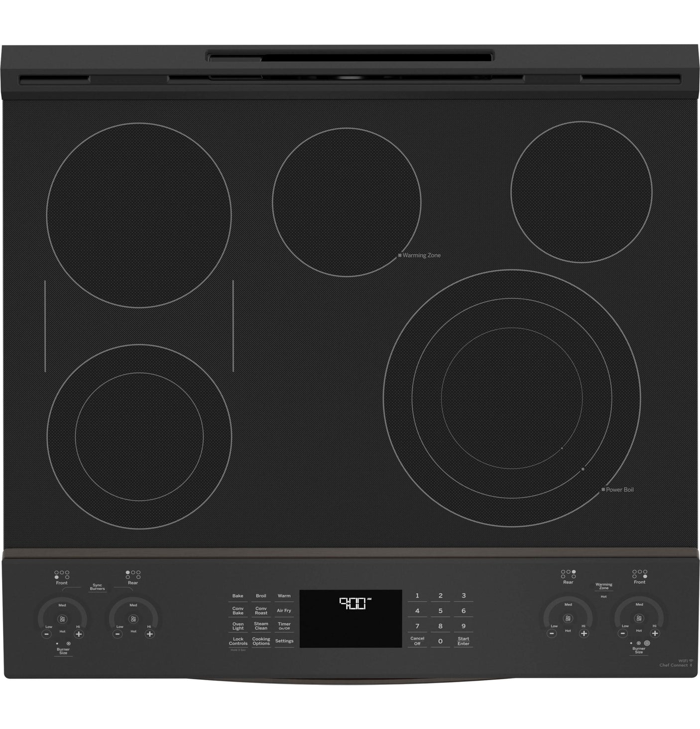 GE Profile™ 30" Smart Slide-In Electric Convection Range with No Preheat Air Fry