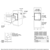 GE® 30" Smart Built-In Self-Clean Convection Single Wall Oven with Never Scrub Racks