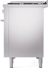 Professional Plus II 48 Inch Dual Fuel Natural Gas Freestanding Range in Stainless Steel with Trim