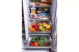 23 cu. ft. Smart Side-by-Side Counter-Depth InstaView® Refrigerator with Craft Ice™