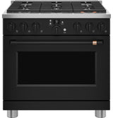 Café™ 36" Smart All-Gas Commercial-Style Range with 6 Burners (Natural Gas)