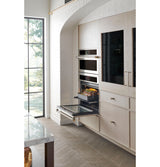 Monogram 30" Panel-Ready Integrated Glass-Door Refrigerator for Single or Dual Installation