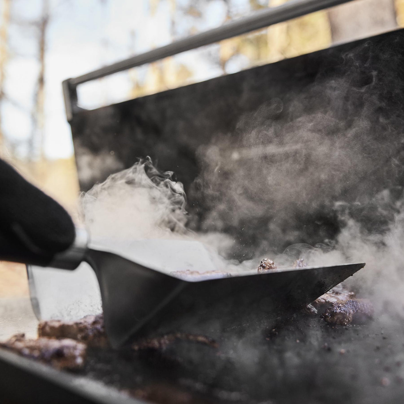 Slate® 36" Rust-Resistant Griddle (Natural Gas) - Black