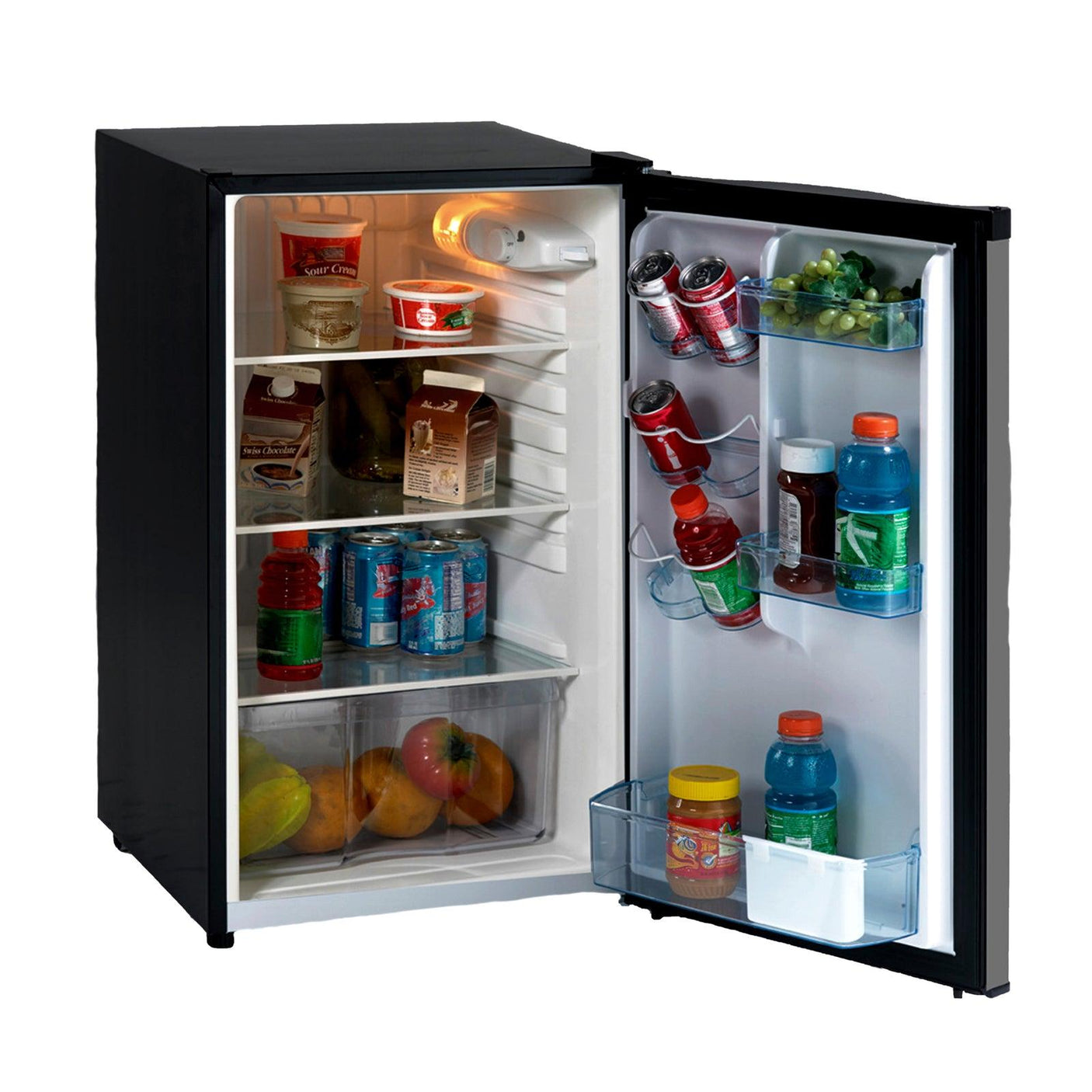 Avanti 4.4 cu. ft. Compact Refrigerator - Black / 4.4 cu. ft.