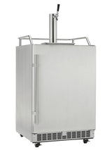 Silhouette Pro - 24" Outdoor Keg Cooler In Stainless Steel