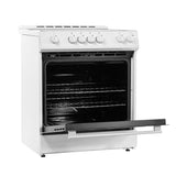 Danby 30"" Slide in Smooth Top Electric Range with Knob Controls in White