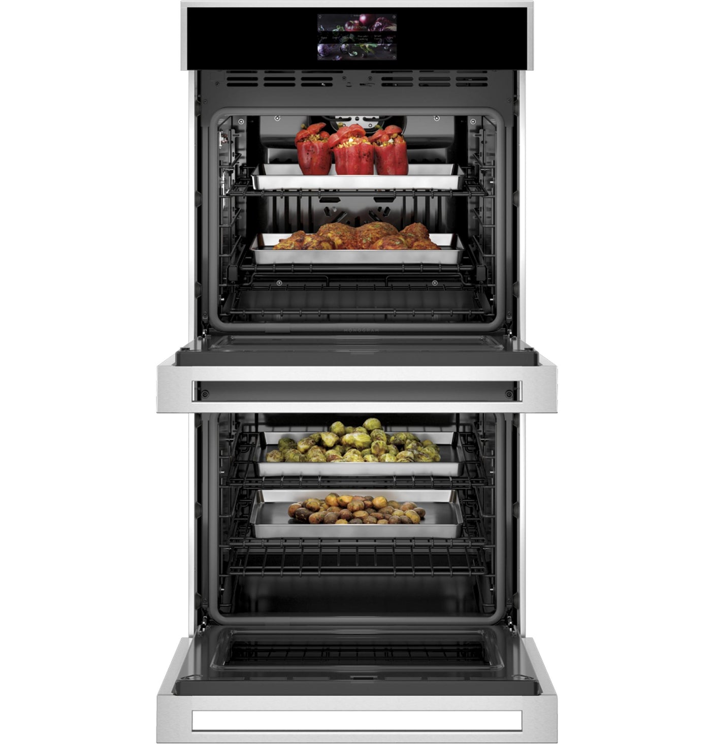 Monogram 27" Electric Convection Double Wall Oven Minimalist Collection