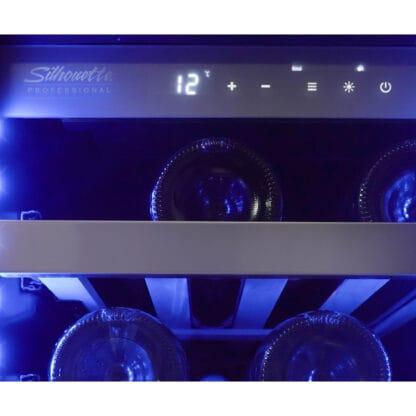 Silhouette Pro - 28 Bottle Built-in Wine Cellar In Stainless Steel