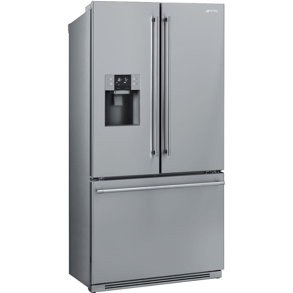 90 CM (Approx 36"), French-Door Refrigerator/Freezer, 2 doors & 1 drawer, Stainless Steel