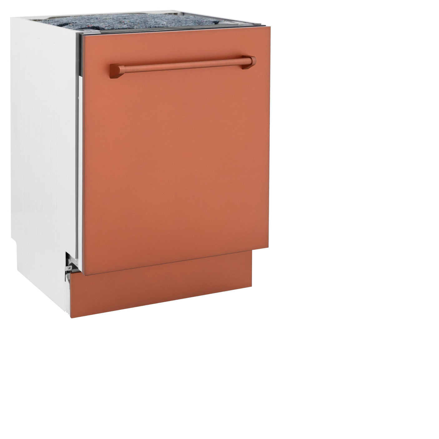 ZLINE 24" Tallac Series 3rd Rack Dishwasher with Traditional Handle, 51dBa (DWV-24) [Color: Copper]