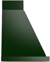 Nostalgie 36 Inch Emerald Green Wall Mount Convertible Range Hood