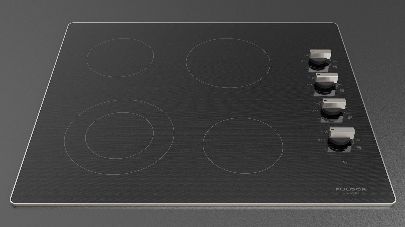 24" RADIANT COOKTOP WITH KNOBS