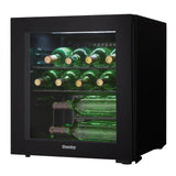 Danby 16 Bottle Free-Standing Wine Cooler in Black