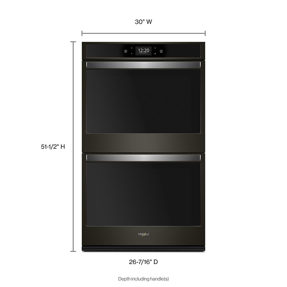 10.0 cu. ft. Smart Double Convection Wall Oven with Air Fry, when Connected