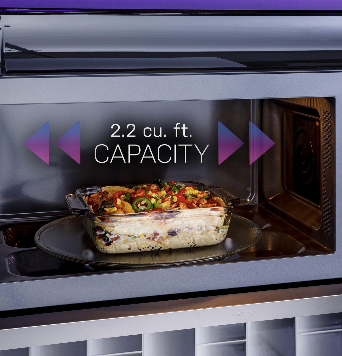 GE Profile™ 2.2 Cu. Ft. Over-the-Range Sensor Microwave Oven