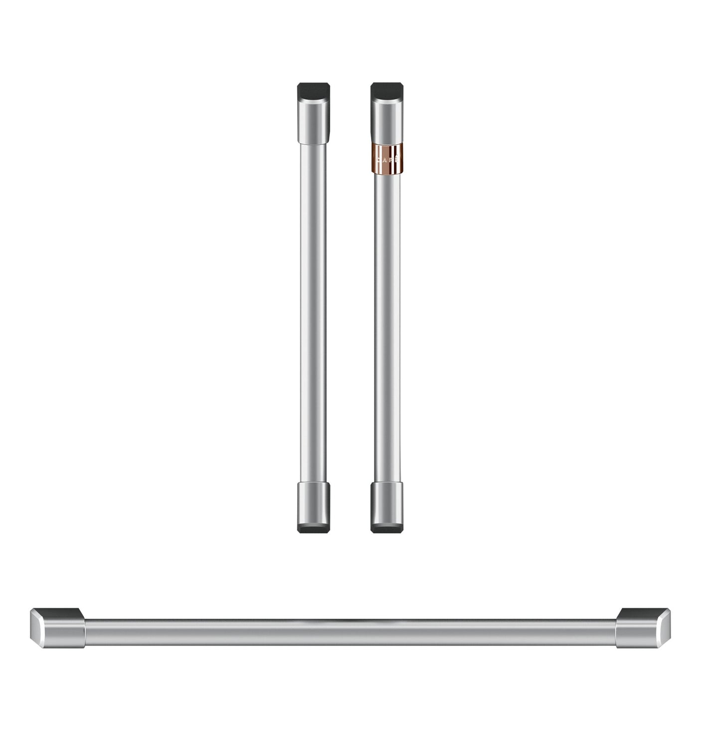 Café™ 2 French-Door Handles; 1 - 30" Handle; - Brushed Stainless