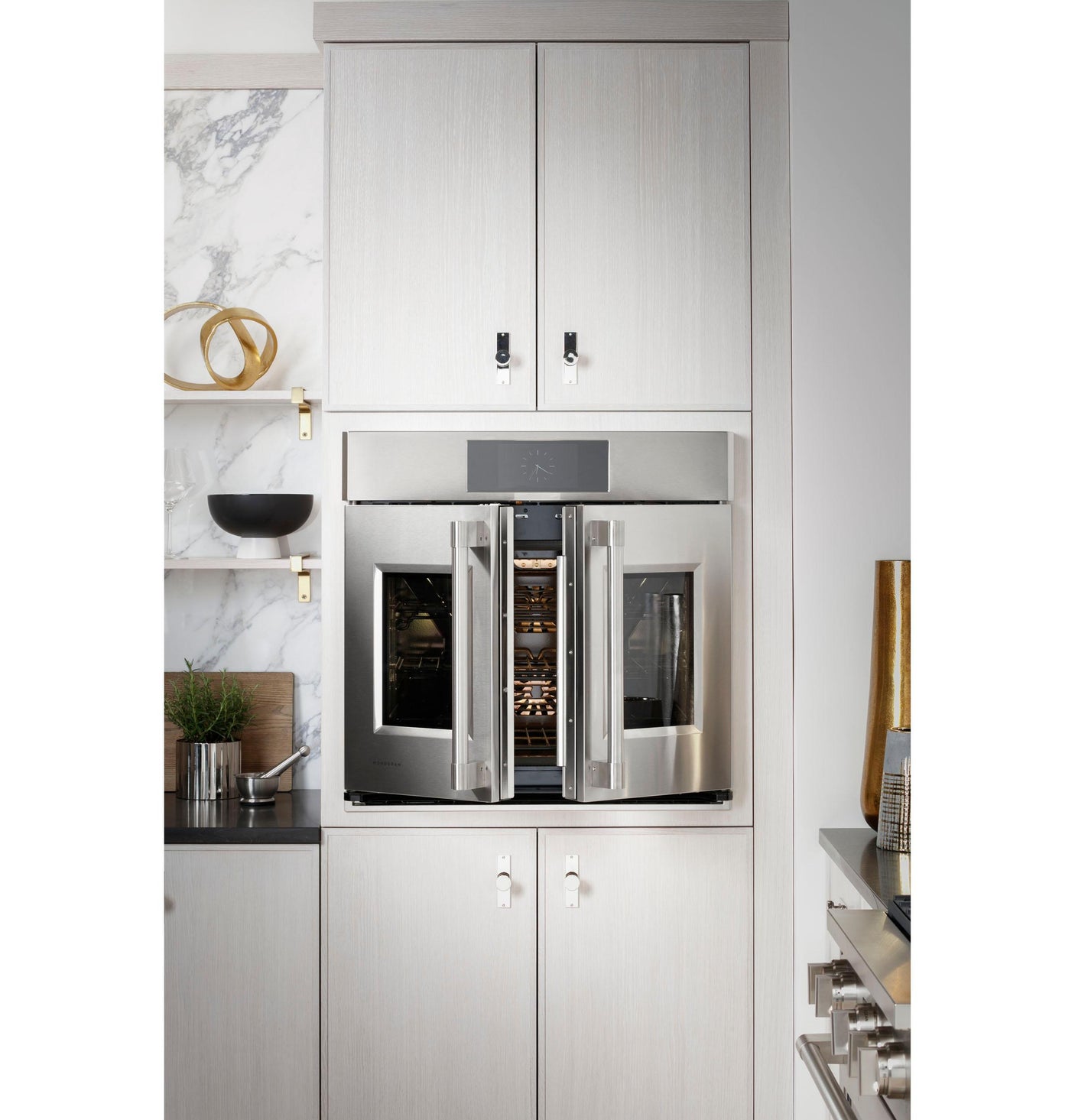 Monogram 30" Statement French-Door Double Wall Oven