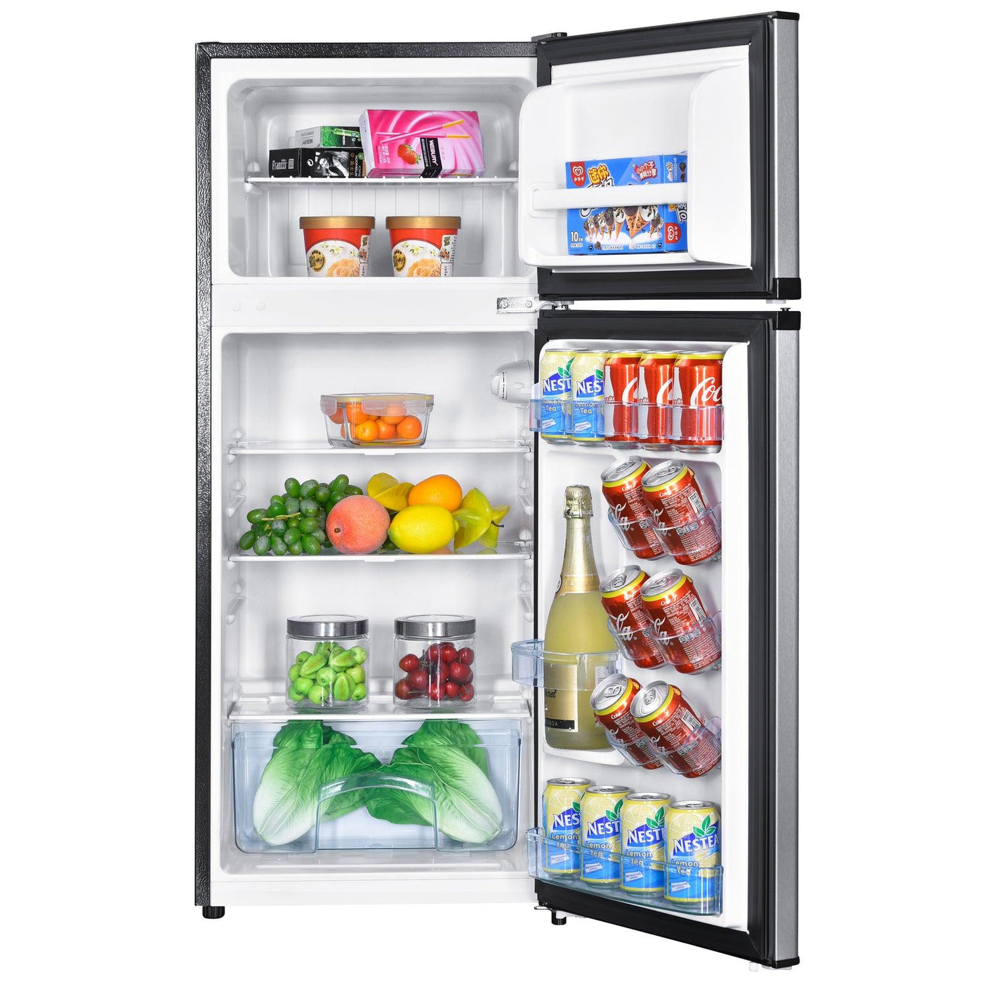 Avanti 4.5 cu. ft. Compact Refrigerator - Stainless Steel / 4.5 cu. ft.