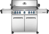 Prestige 665 RSIB with Infrared Side and Rear Burner , Natural Gas, Stainless Steel