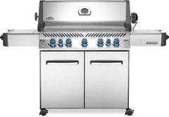 Prestige 665 RSIB with Infrared Side and Rear Burner , Propane, Stainless Steel