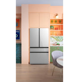 Café™ ENERGY STAR® 23.2 Cu. Ft. Smart Counter-Depth 4-Door French-Door Refrigerator in Platinum Glass With Dual-Dispense AutoFill Pitcher