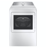 GE Profile™ ENERGY STAR® 7.4 cu. ft. Capacity aluminized alloy drum Electric Dryer with Sanitize Cycle and Sensor Dry