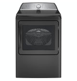 GE Profile™ ENERGY STAR® 7.4 cu. ft. Capacity aluminized alloy drum Electric Dryer with Sanitize Cycle and Sensor Dry