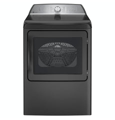 GE Profile™ ENERGY STAR® 7.4 cu. ft. Capacity aluminized alloy drum Electric Dryer with Sanitize Cycle and Sensor Dry