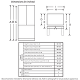 GE® ENERGY STAR® 20.8 Cu. Ft. French-Door Refrigerator