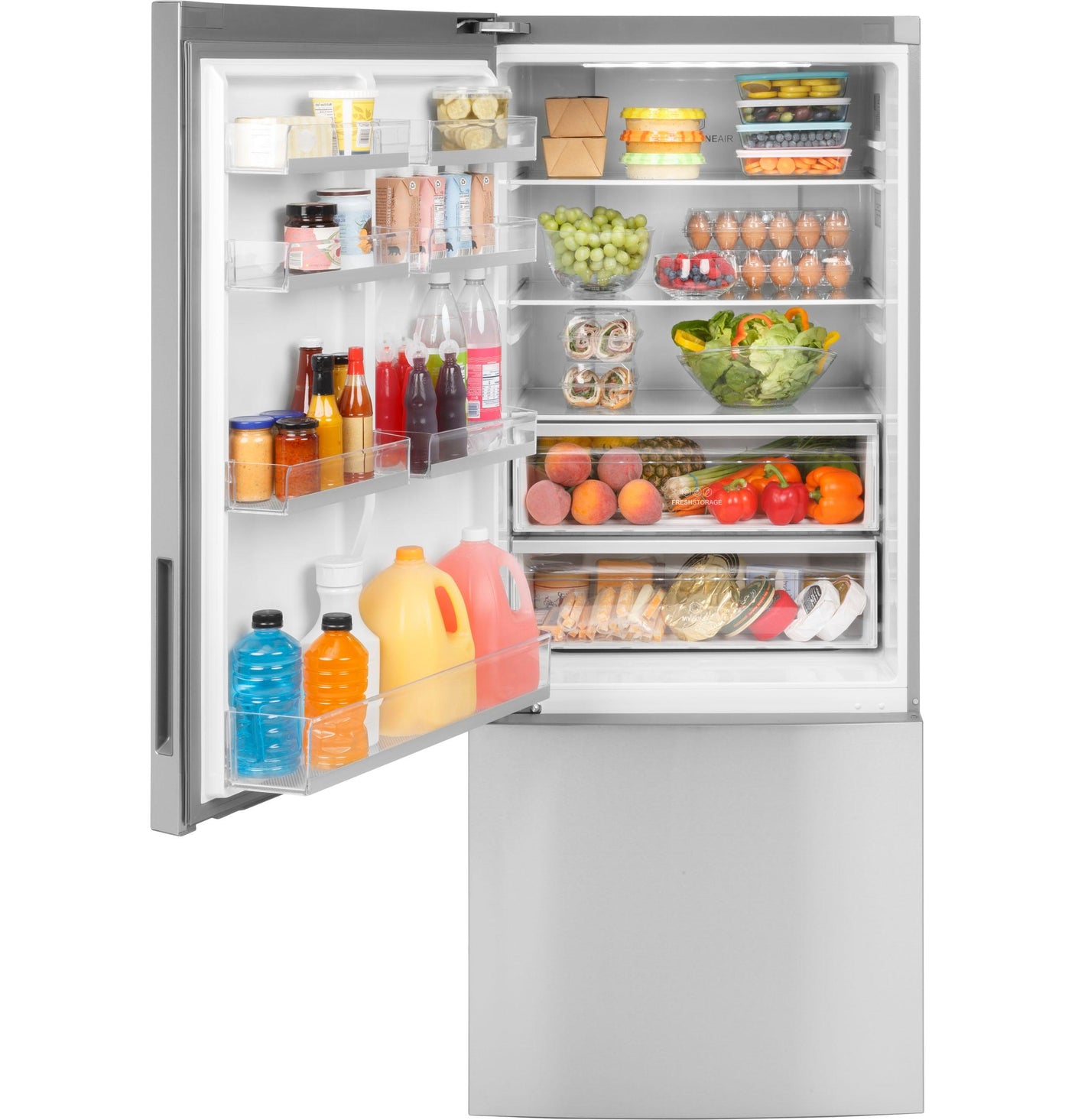 Haier ENERGY STAR® 15 Cu. Ft. Bottom Freezer Refrigerator