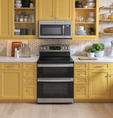 GE 30" Free-Standing Electric Double Oven Convection Range