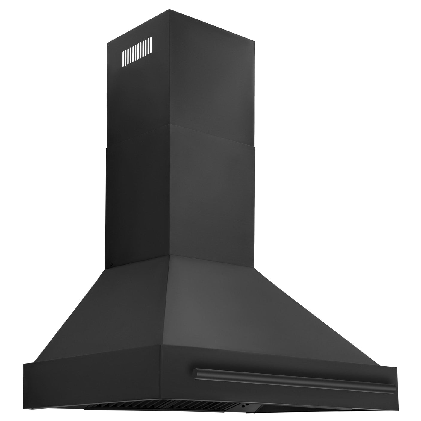 ZLINE Black Stainless Steel Range Hood with Black Stainless Steel Handle and Size Options(BS655-BS)