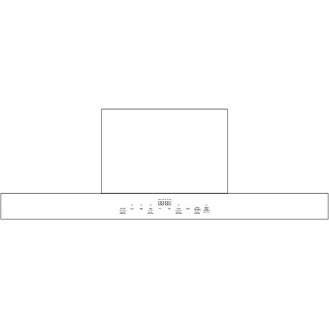 36" Smart Designer Wall Mount Hood w/ Perimeter Venting