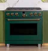 Café™ 36" Smart Dual-Fuel Commercial-Style Range with 6 Burners (Natural Gas)