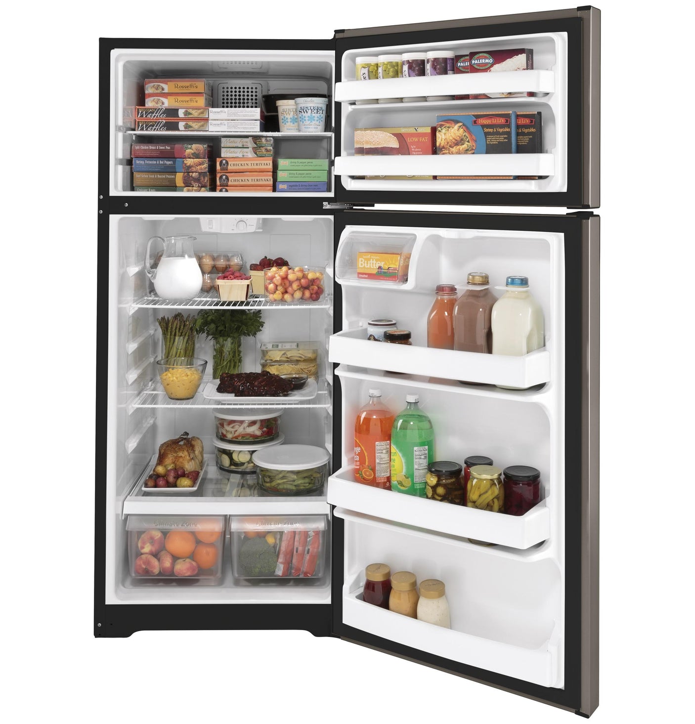 GE® ENERGY STAR® 17.5 Cu. Ft. Top-Freezer Refrigerator