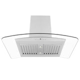 ZLINE Island Mount Range Hood in Stainless Steel & Glass (GL5i)