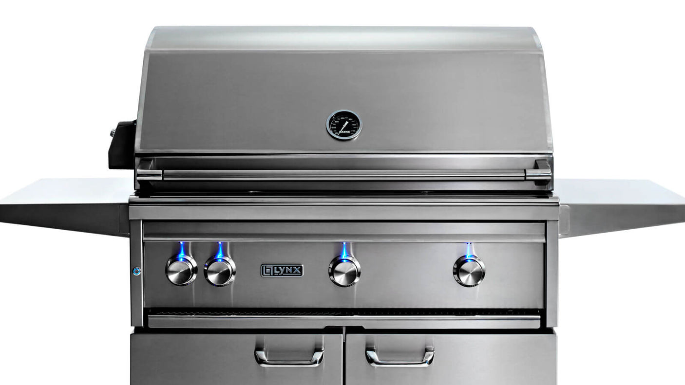 36" Freestanding Grill - All Trident™ w/ Rotisserie