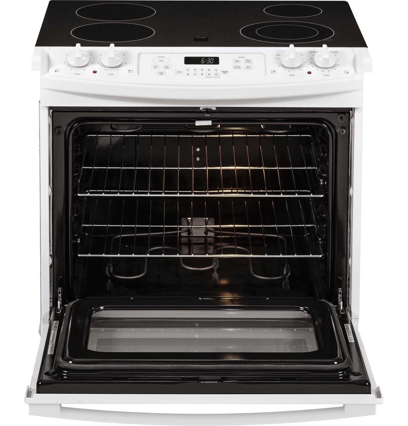 GE® 30" Drop-In Electric Range