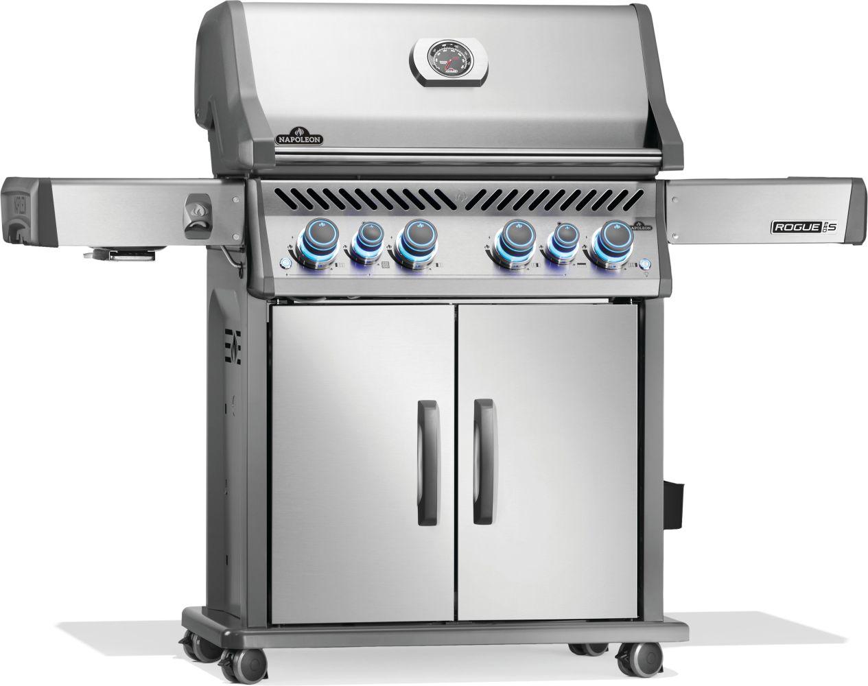 Rogue PRO-S 525 RSIB with Infrared Side and Rear Burner , Natural Gas, Stainless Steel