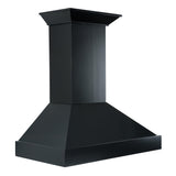 ZLINE Convertible Vent Wooden Wall Mount Range Hood in Black (KBCC)