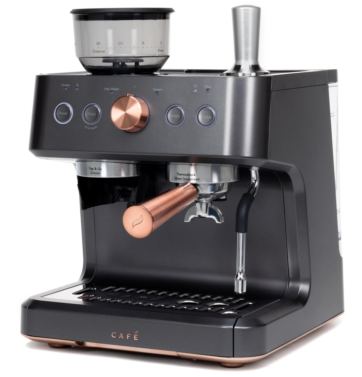 Café™ BELLISSIMO Semi Automatic Espresso Machine + Frother